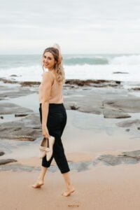 Melissa Hertz Beach Walking
